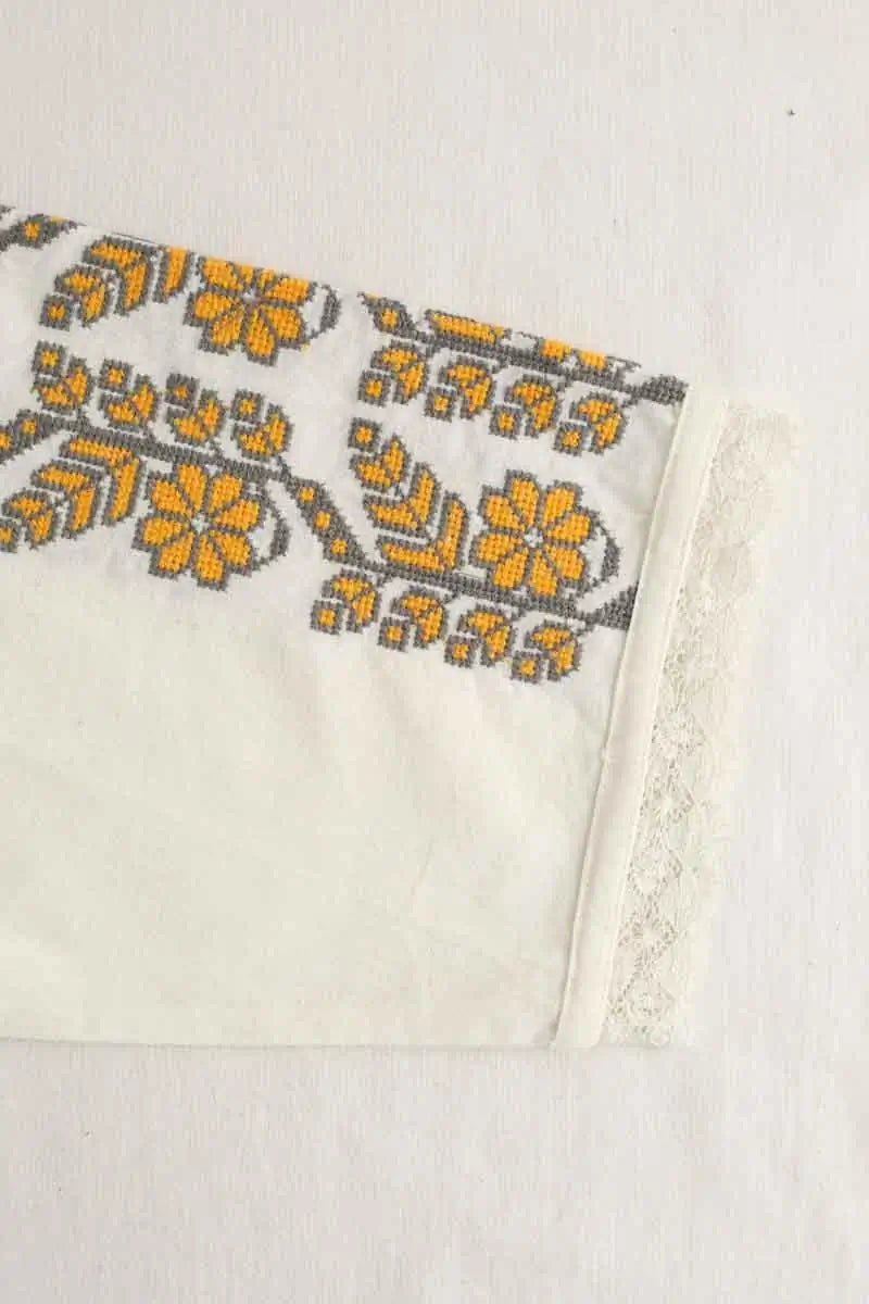 Top Sandro Blanc en Coton