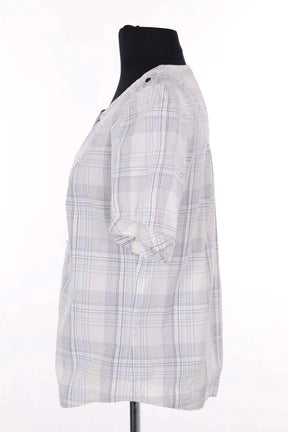 Top Sandro Blanc en Coton