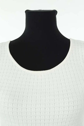 Top Sandro Blanc en Synthétique