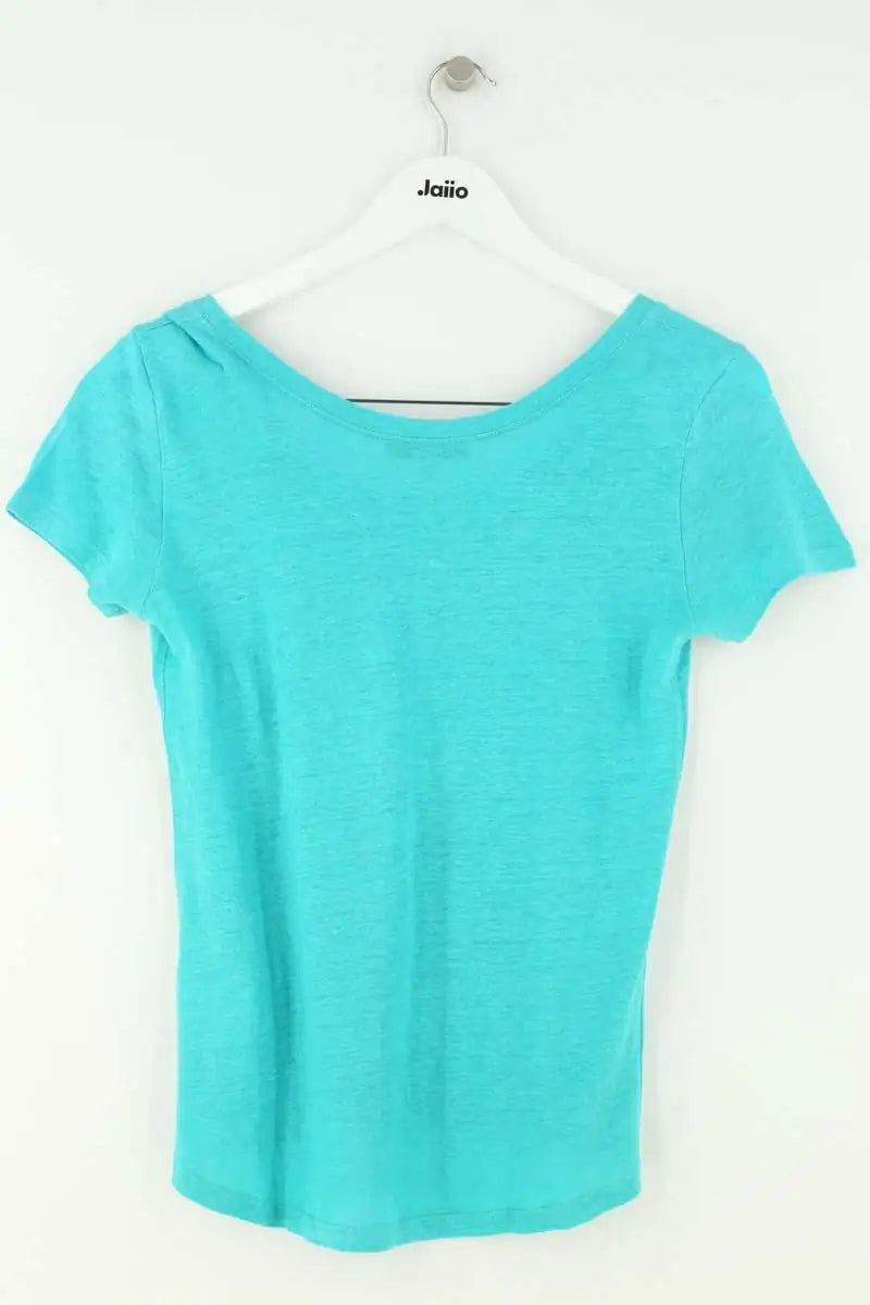 Top Sandro Bleu en Lin