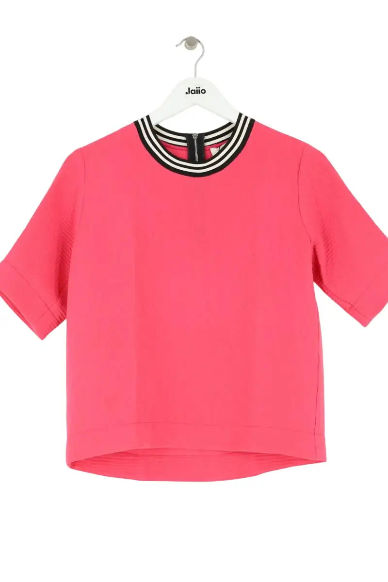 Top Sandro Rose en Synthétique, taille S - Seconde Main