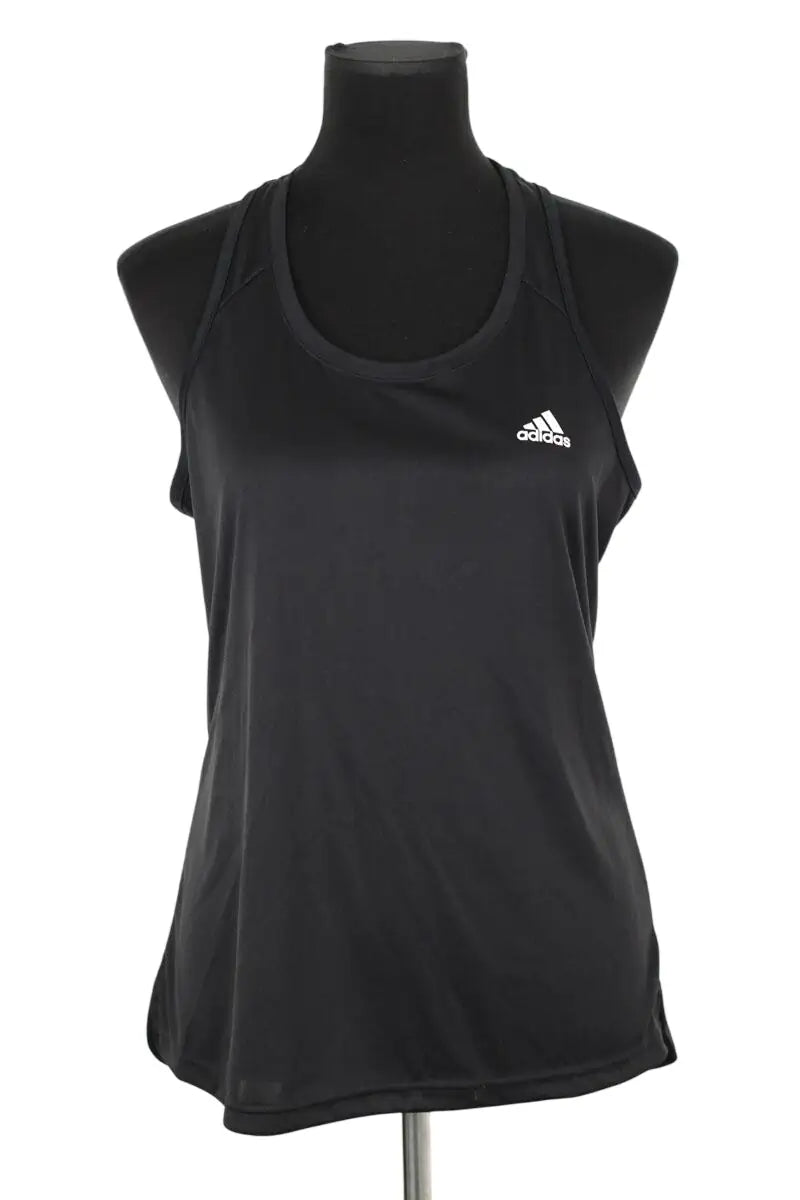 Top sans manche Adidas Noir en Polyester, taille M - Seconde Main