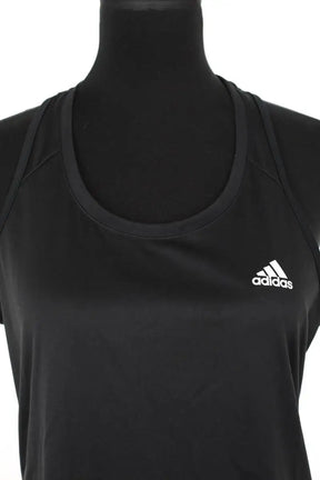 Top sans manche Adidas Noir en Polyester