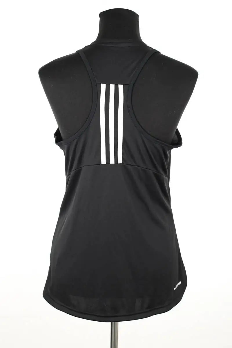 Top sans manche Adidas Noir en Polyester