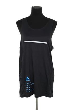 Top sans manche Adidas Noir en Polyester, taille M - Seconde Main