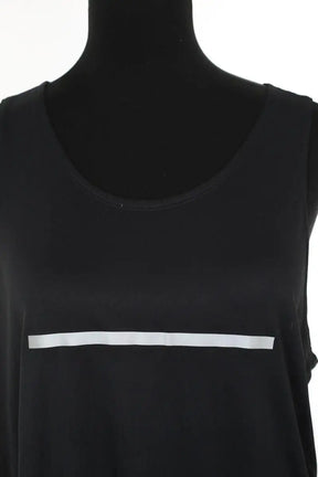 Top sans manche Adidas Noir en Polyester