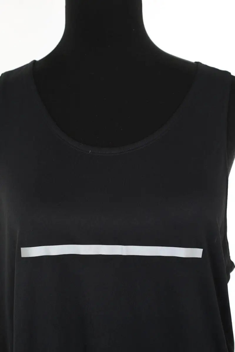 Top sans manche Adidas Noir en Polyester