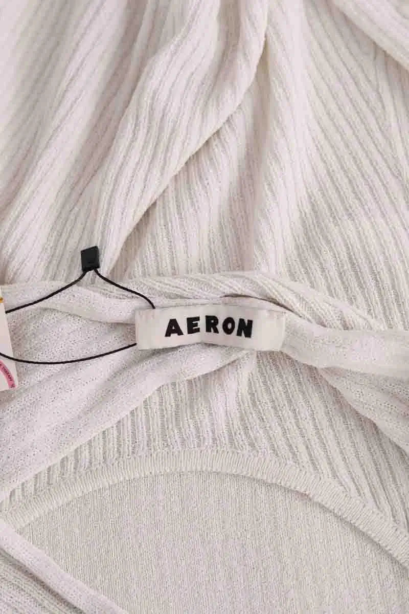 Top sans manche Aeron Blanc en Viscose