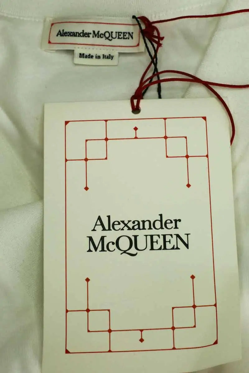 Top sans manche Alexander McQueen Blanc en Coton