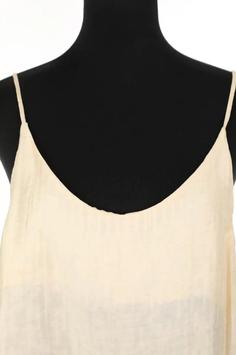 Top sans manche American Vintage Beige en Synthétique
