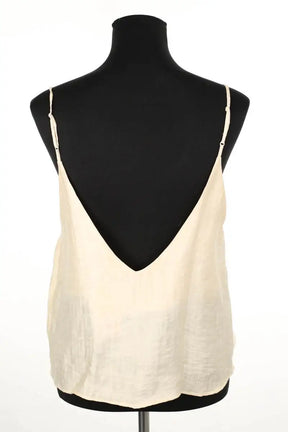 Top sans manche American Vintage Beige en Synthétique