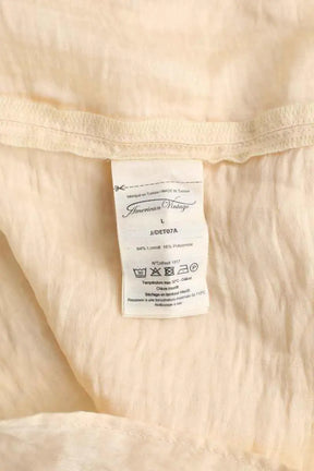 Top sans manche American Vintage Beige en Synthétique