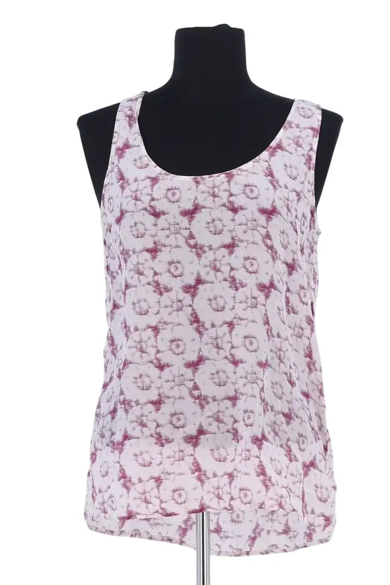 Top sans manche American Vintage Blanc en Soie, taille M - Seconde Main