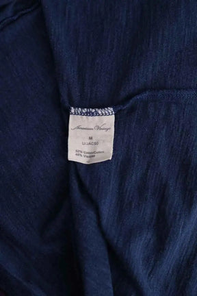 Top sans manche American Vintage Bleu en Coton