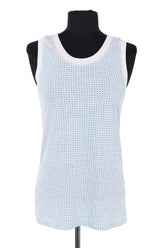 Top sans manche American Vintage Bleu en Coton, taille S - Seconde Main