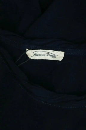 Top sans manche American Vintage Marine en Synthétique