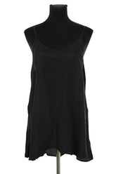 Top sans manche American Vintage Noir en Viscose, taille M - Seconde Main