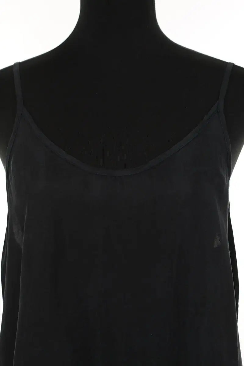 Top sans manche American Vintage Noir en Viscose