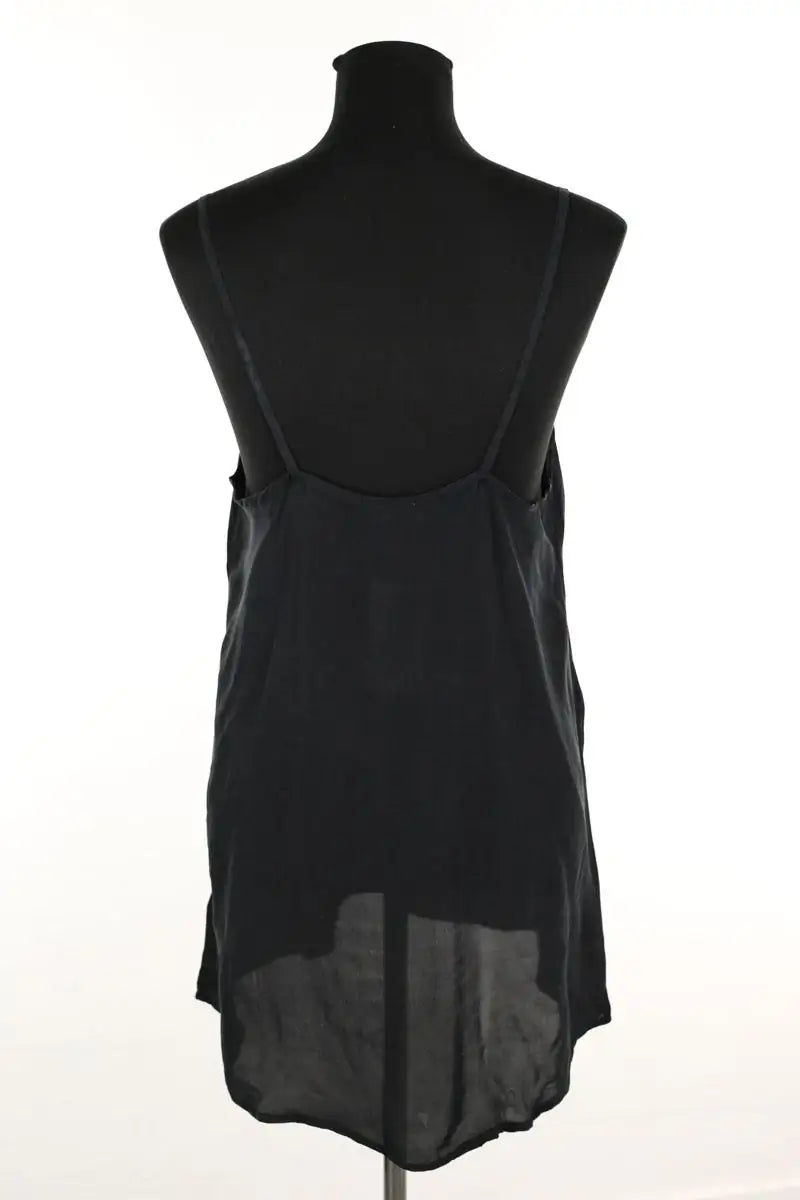 Top sans manche American Vintage Noir en Viscose