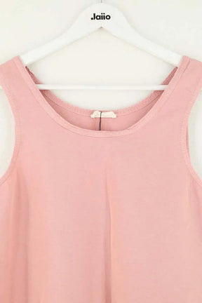 Top sans manche American Vintage Rose en Coton