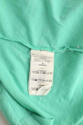 Top sans manche American Vintage Vert en Coton