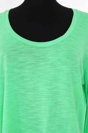 Top sans manche American Vintage Vert en Coton
