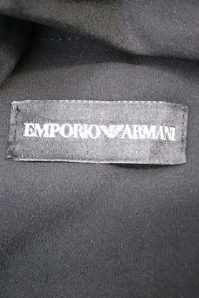 Top sans manche Armani Noir en Polyester