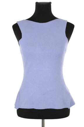 Top sans manche Armani Violet en Synthétique, taille M - Seconde Main