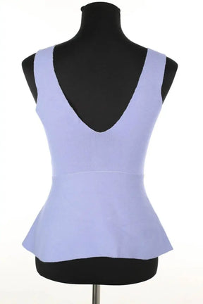 Top sans manche Armani Violet en Synthétique