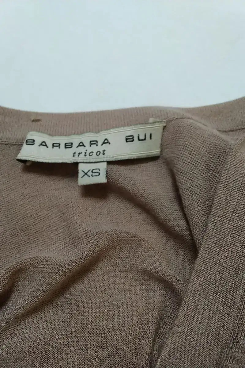 Top sans manche Barbara Bui Rose en Viscose