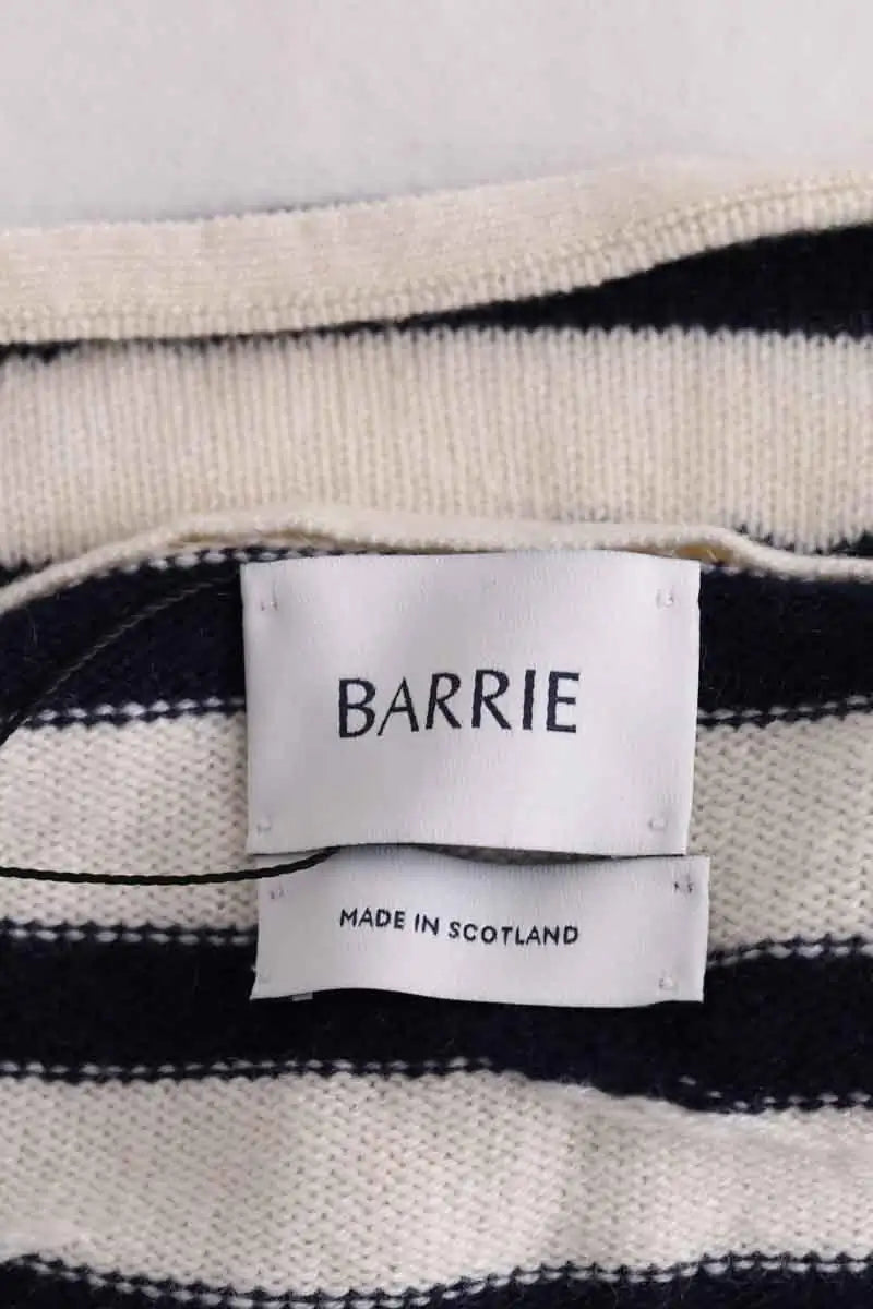 Top sans manche Barrie Ecru en Cachemire