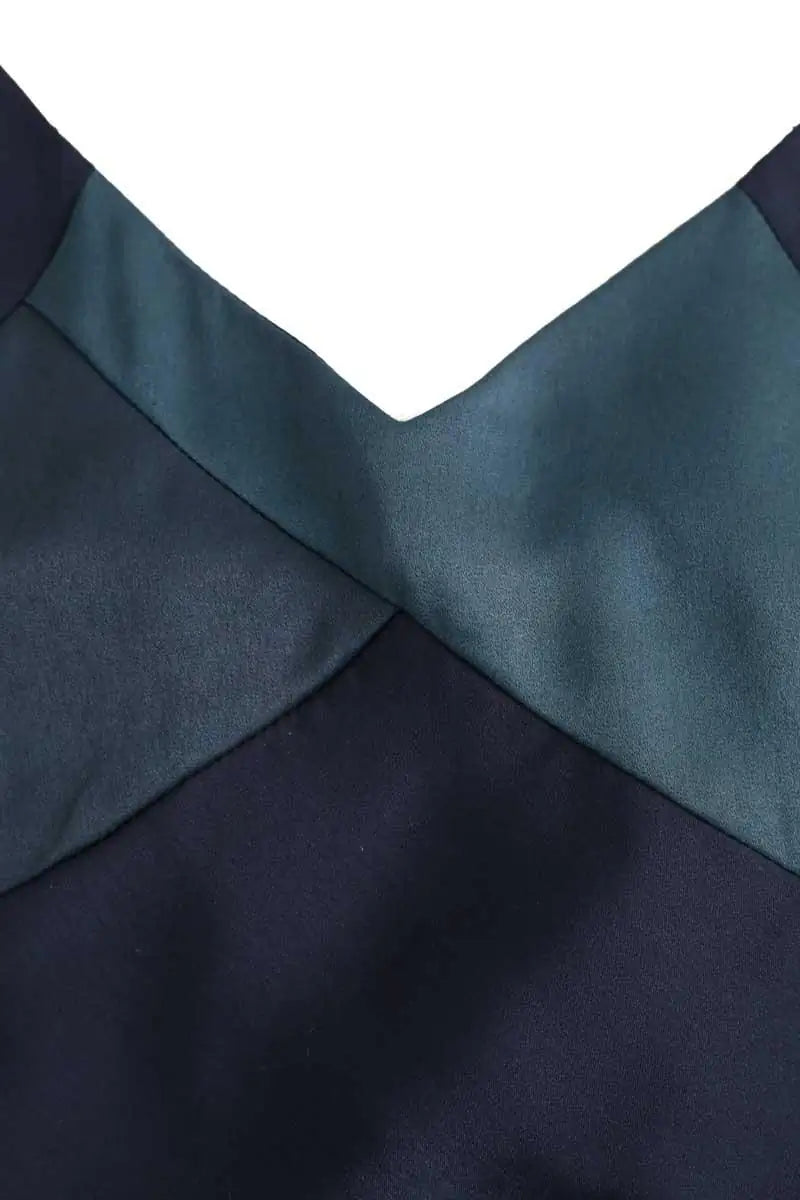 Top sans manche Ba&Sh Bleu en Polyester