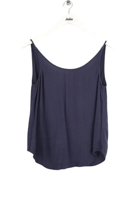 Top sans manche Ba&Sh Figue Bleu en Viscose, taille XS - Seconde Main