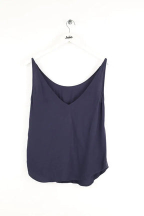 Top sans manche Ba&Sh Figue Bleu en Viscose