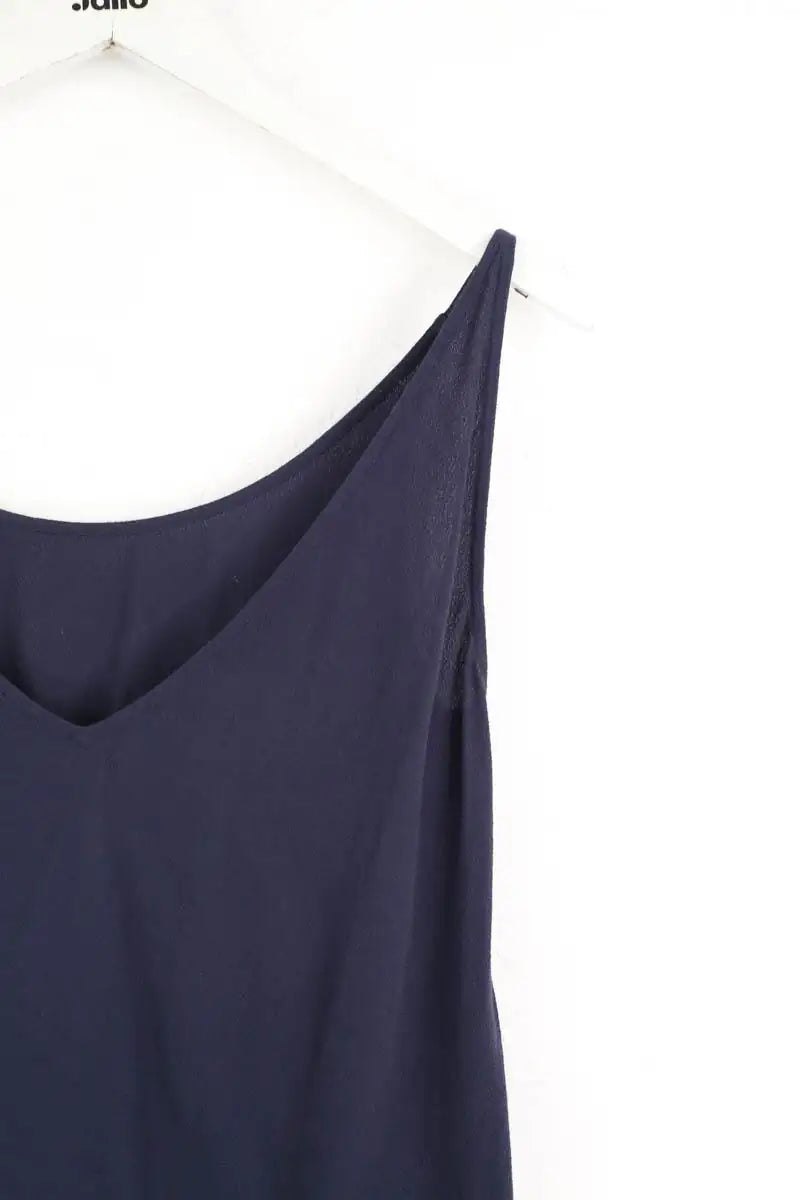 Top sans manche Ba&Sh Figue Bleu en Viscose