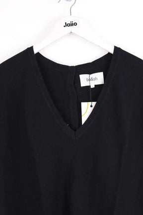 Top sans manche Ba&Sh Noir en Coton