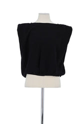 Top sans manche Bash Noir en Polyamide, taille S - Seconde Main