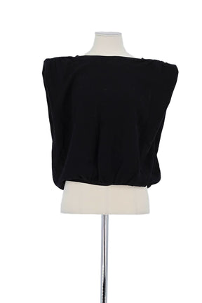 Top sans manche Bash Noir en Polyamide, taille S - Seconde Main