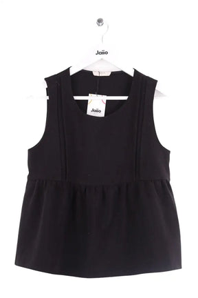 Top sans manche Ba&Sh Noir en Synthétique, taille S - Seconde Main