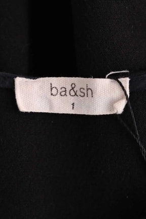 Top sans manche Ba&Sh Noir en Synthétique