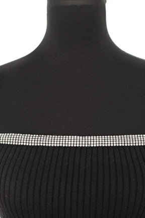 Top sans manche Bash Noir en Viscose