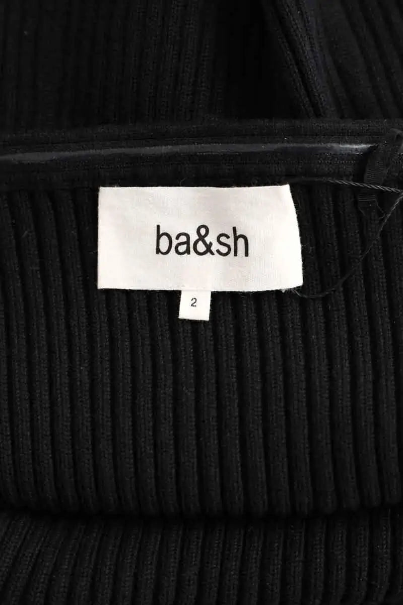 Top sans manche Bash Noir en Viscose