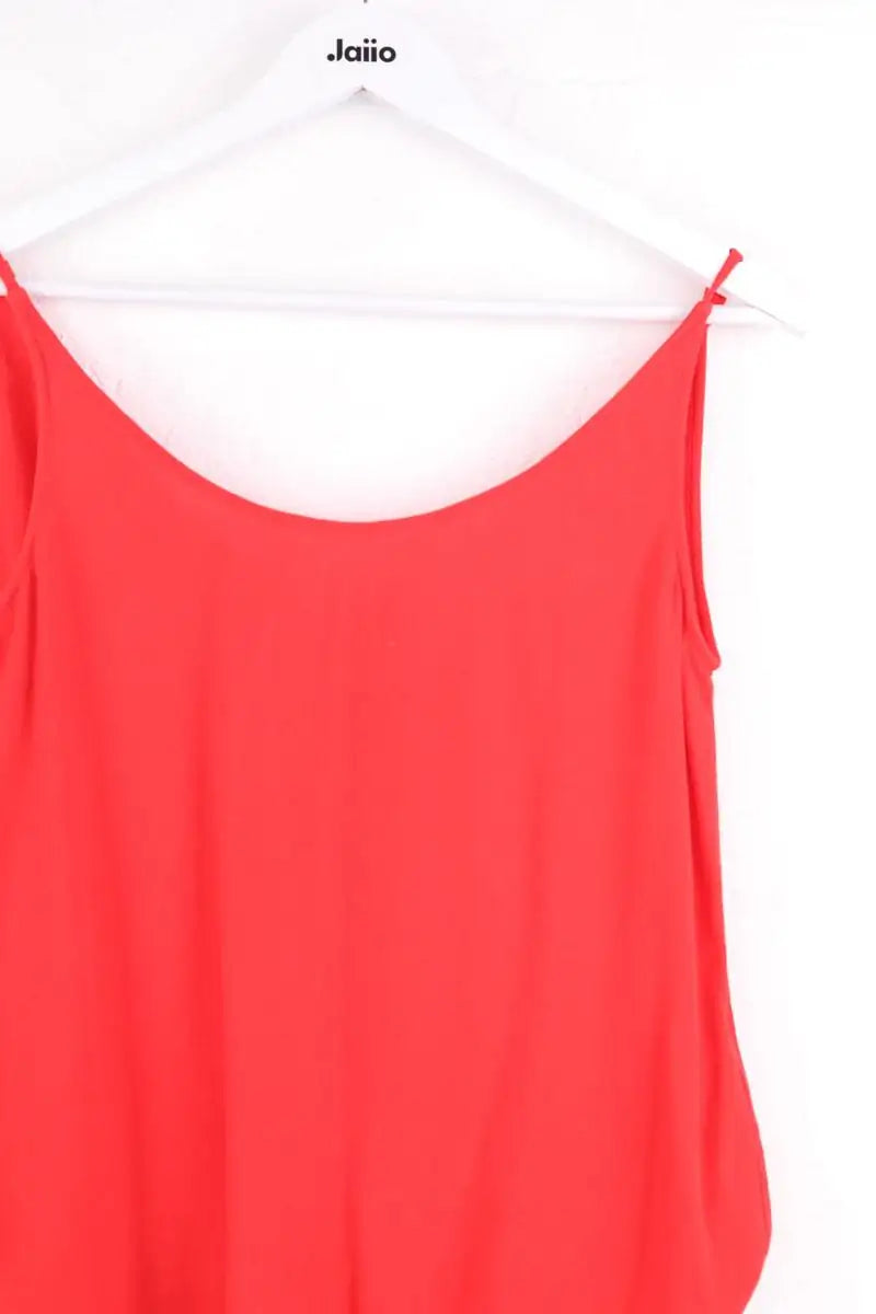 Top sans manche Ba&Sh Rouge en Viscose