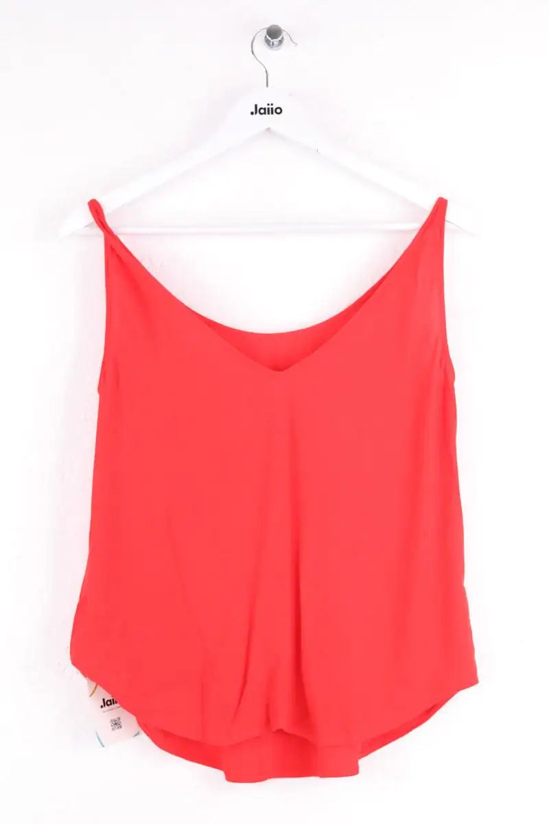 Top sans manche Ba&Sh Rouge en Viscose