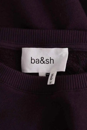 Top sans manche Ba&Sh Violet en Coton