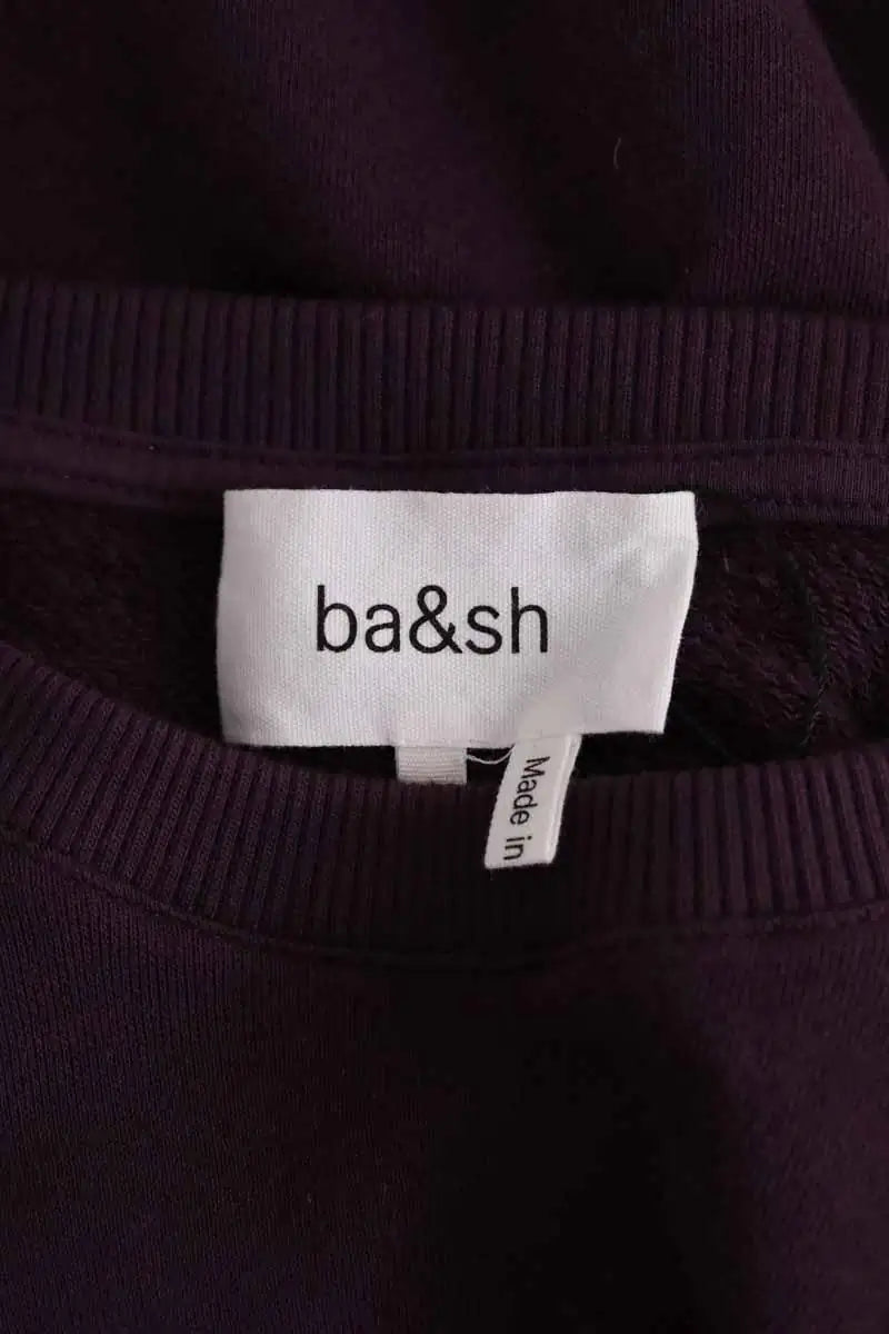 Top sans manche Ba&Sh Violet en Coton