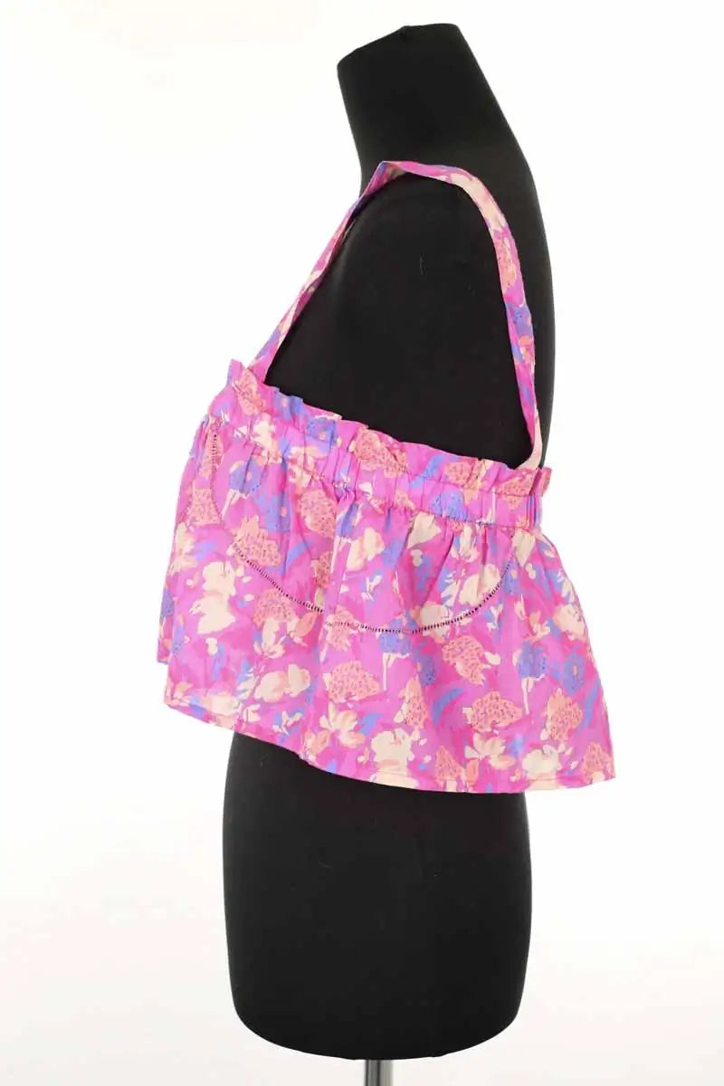 Top sans manche Berenice Tristy Rose en Coton