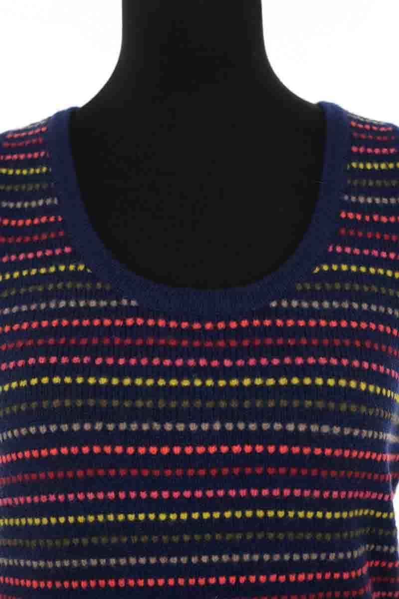 Top sans manche Boden Marine en Coton