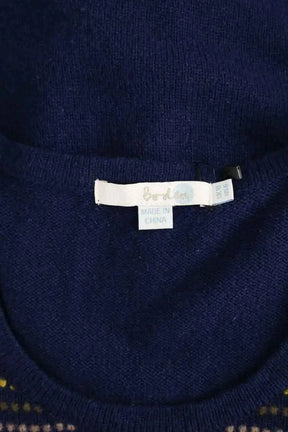 Top sans manche Boden Marine en Coton