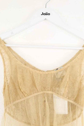 Top sans manche Chanel Doré en Synthétique
